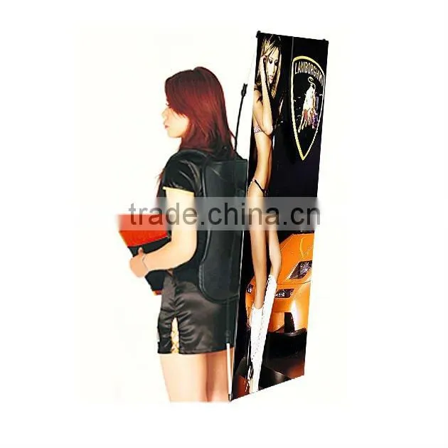 2014 Cheap Outdoor Promotion Backpack Walking Banners