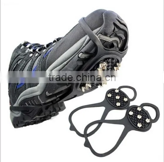 2014 hot selling durable anti-slip unisex silicone climbing crampons