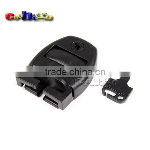1-11/32"(34mm) Safety Key Buckle Plastic for Briefcase Student Leisure Travel Bag #FLC415-34B