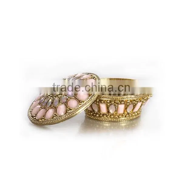 Excellent quality unique butterfly fashion metal jewelry box