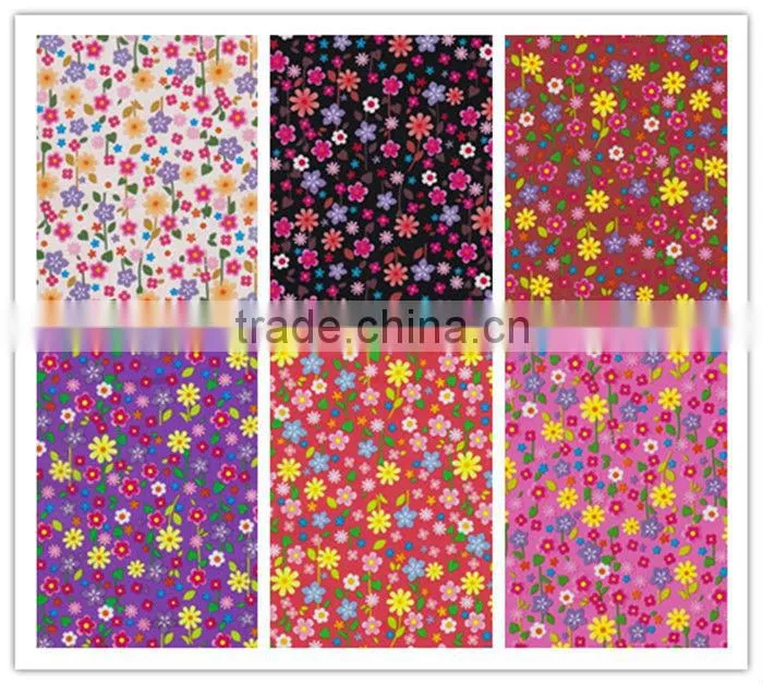 Small flower design hot stamping foil for leather