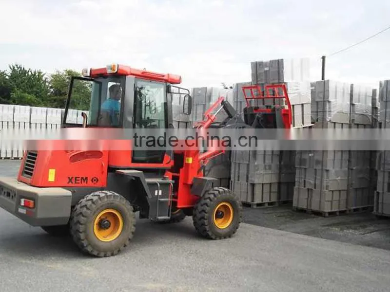 Cheap Price 1.6 Ton Lawn Tractor Mini Front End Loader