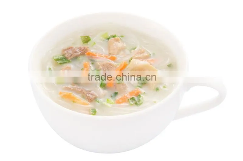 Japanese healthy noodle Bean thread noodle soup 'Tonkotsu' pork bone soup flavour