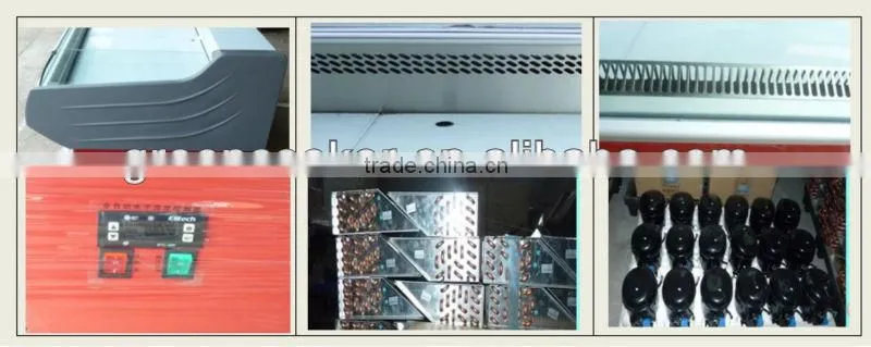 sea food showcase/sea food display cooler