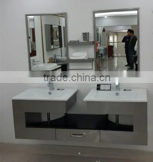 304 stainless steel bathroom vanity factory W8022