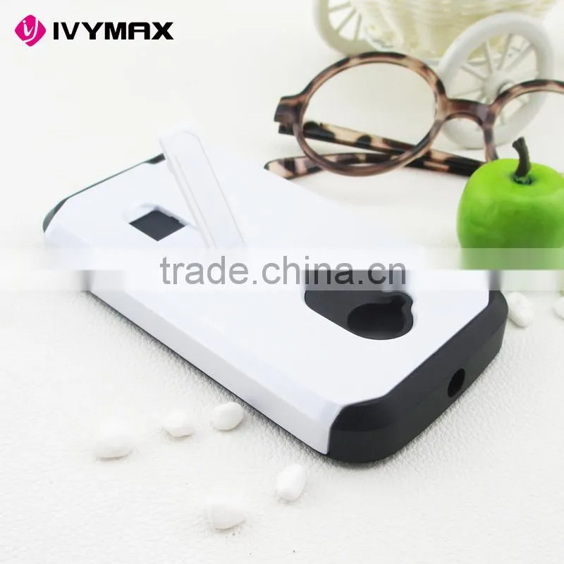 White color mobile case for motorola e2 cell phone accessories