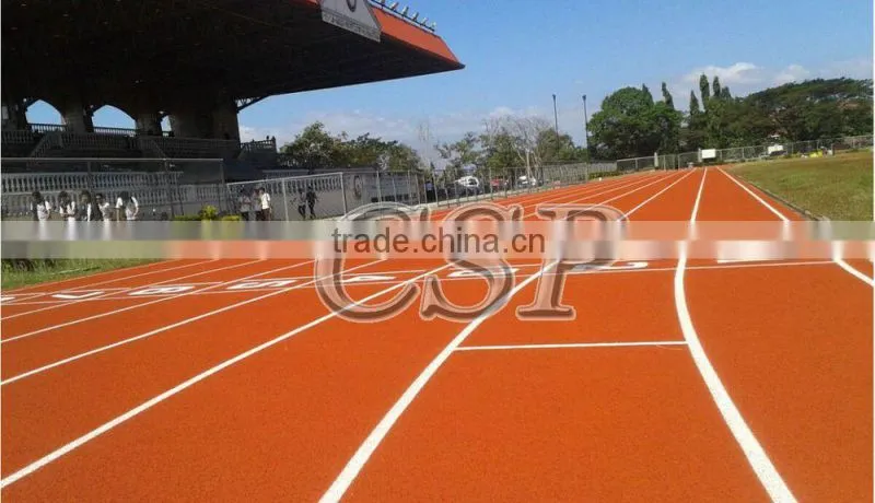 Cheap 400m rubber running track mat material