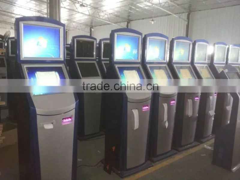 Touch screen Driving license kiosk passport holder kiosk ID card reader kiosk