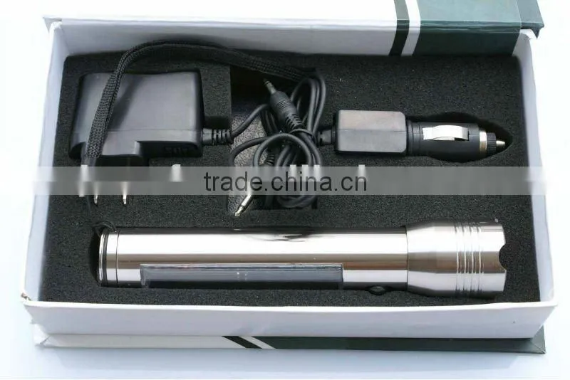 clean energy power rechargeable solar flashlight