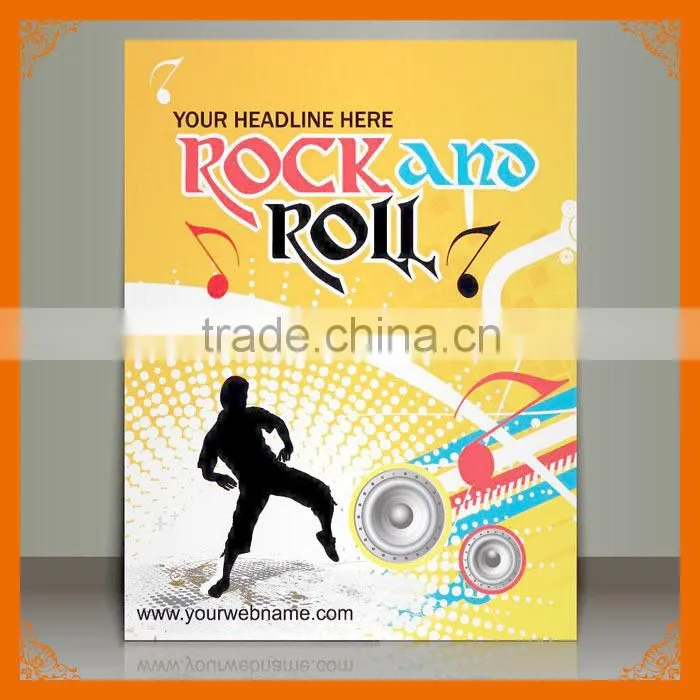 adhesive paper flyer printing