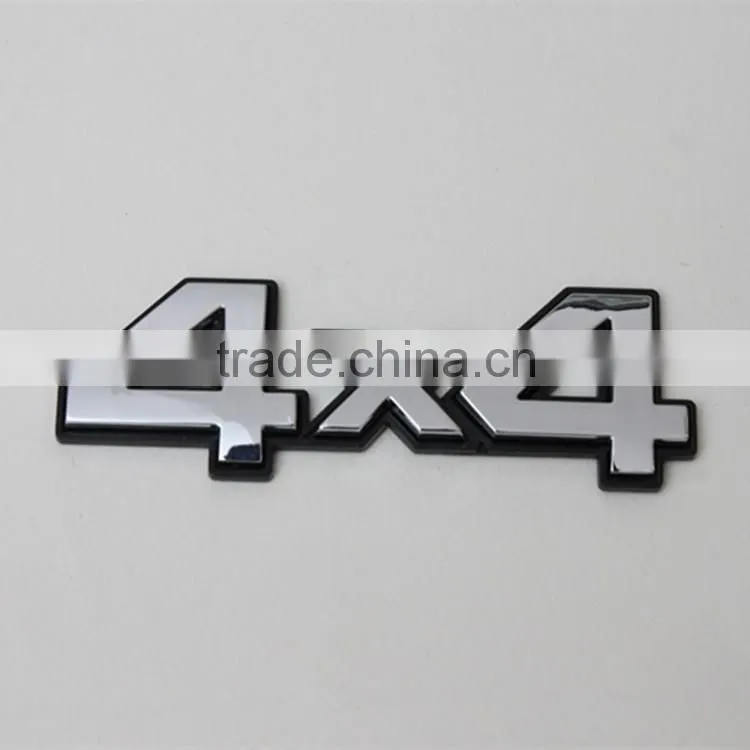 3d stickers chrome car custom separated letters /V6 Car Emblem