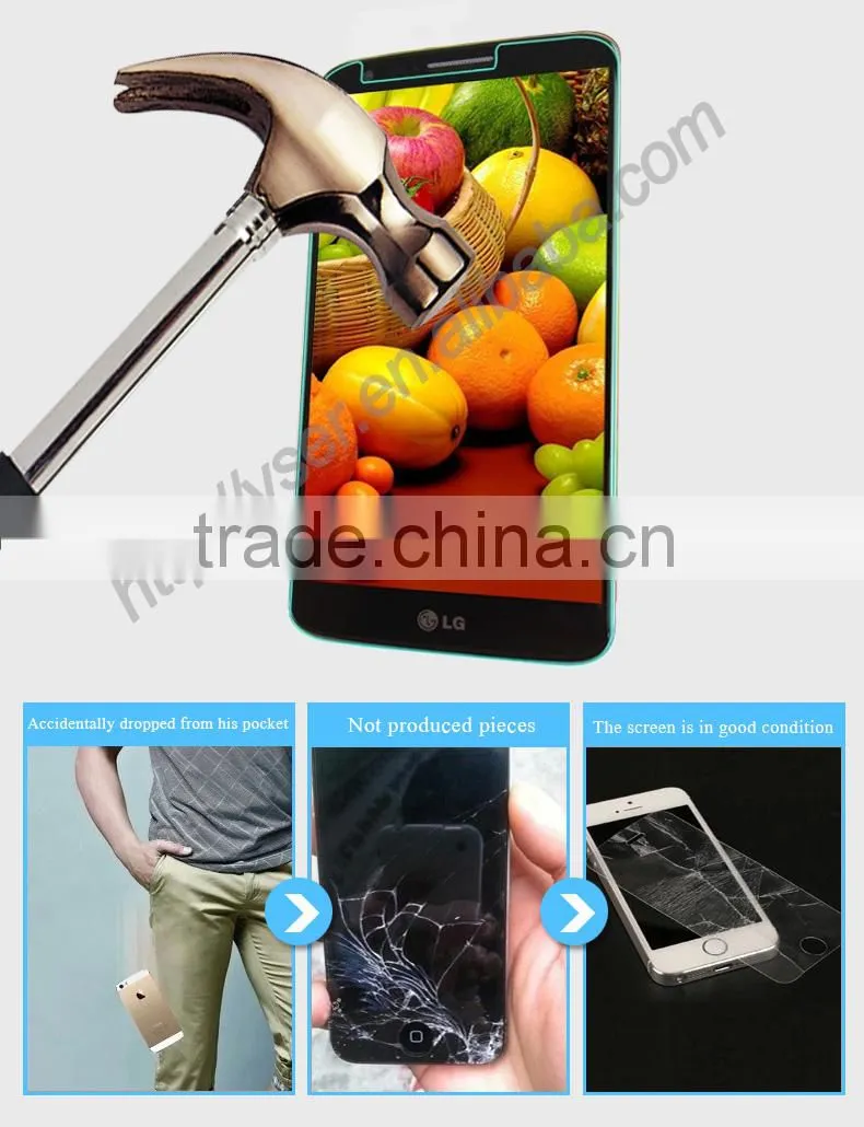 Superhard h9 TPU anti shock screen protector for LG LS751