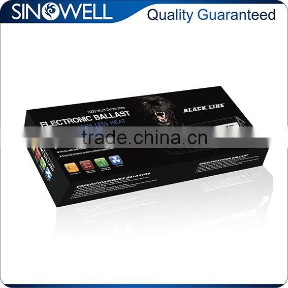China Honest Manufacturer SINOWELL 400w 600w 1000w Hydroponic Grow Light Air Cooled Ballast