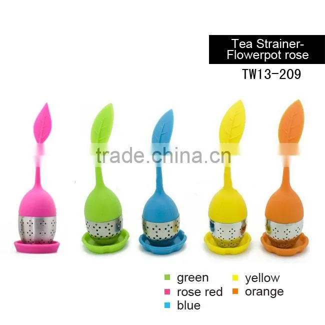 FDA stardand leaf shape leaf tea infuser
