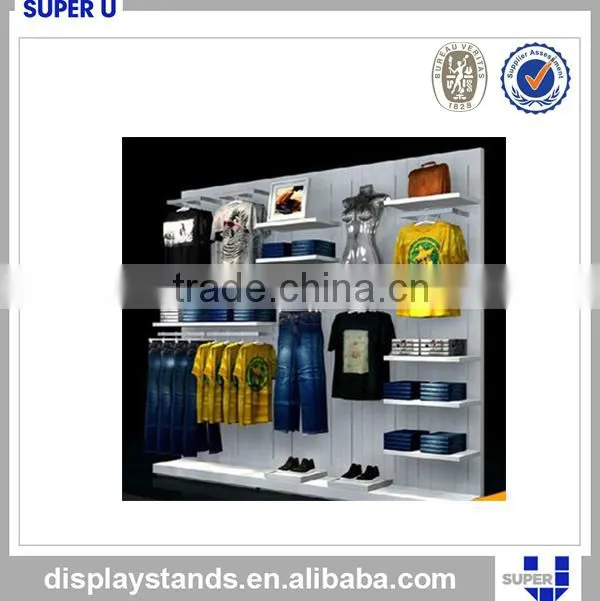 custom store retail MDF furniture display shelves in USA