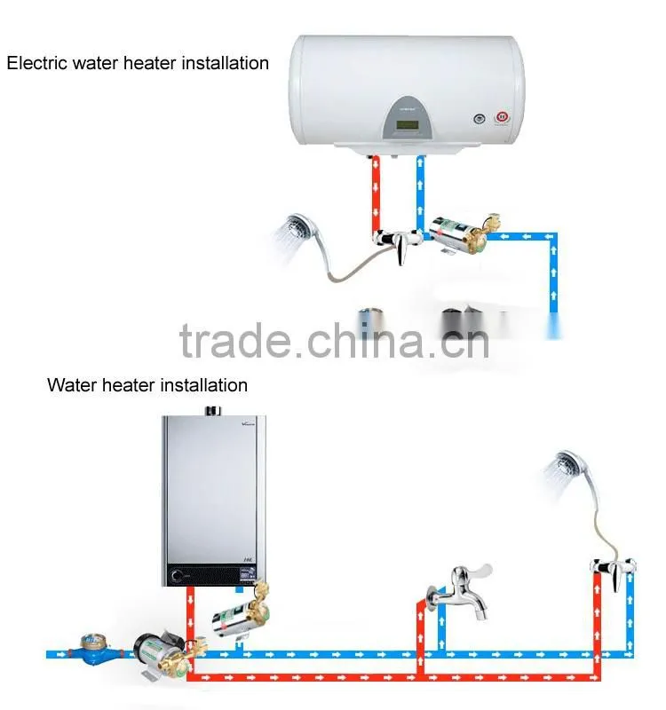 automatic home hot water booster pump for shower 100W/250W/280w