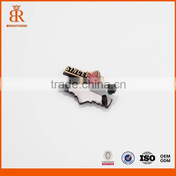 Metal,Aluminum Material And Custom Sticker Usage Small Metal Logo