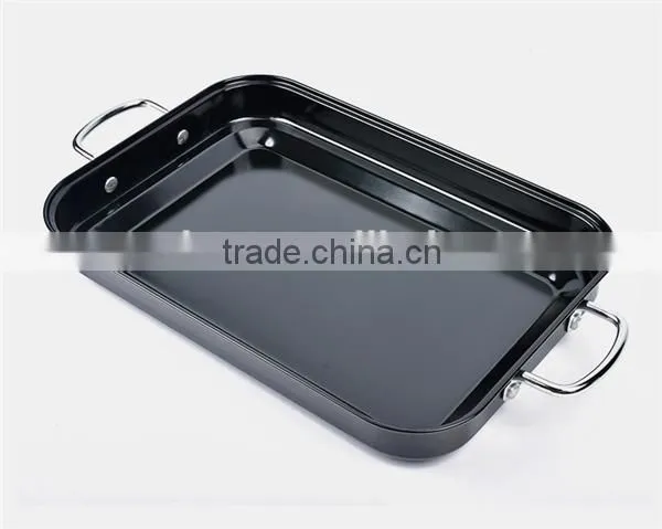 Household kitchen non-stick coating microwave pizza tray