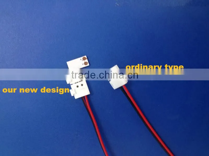 Patented Push Connector for Flexible LED Strip 5050/3258 10mm