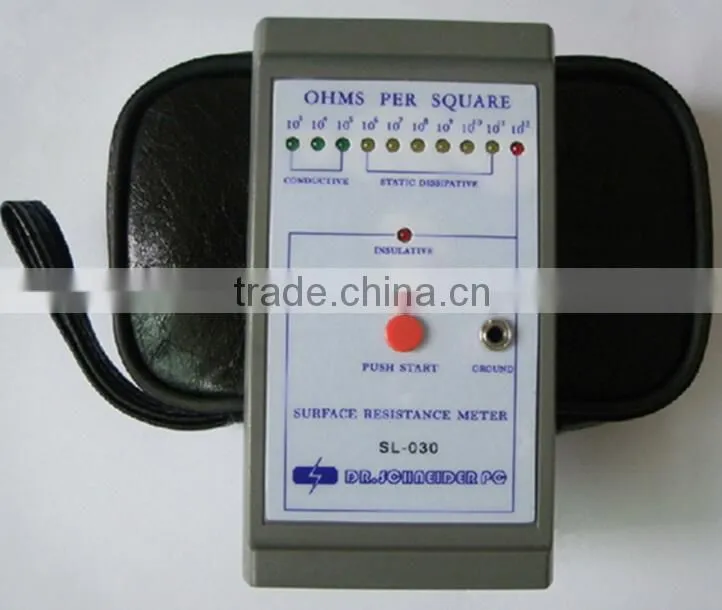 surface resistance meter/ electric resistance meter ,esd equipment