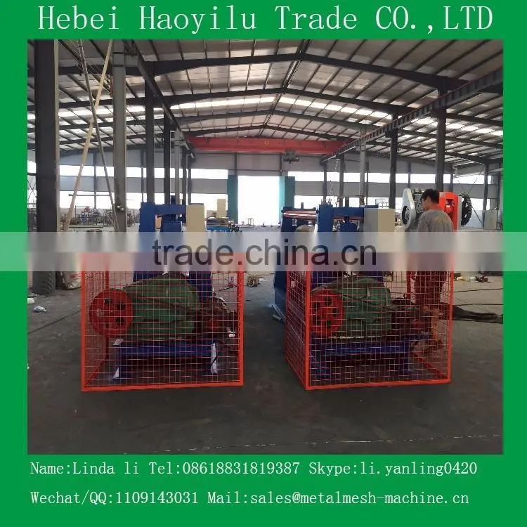 Automatic Expanded Metal Mesh Flatting Machine Factory
