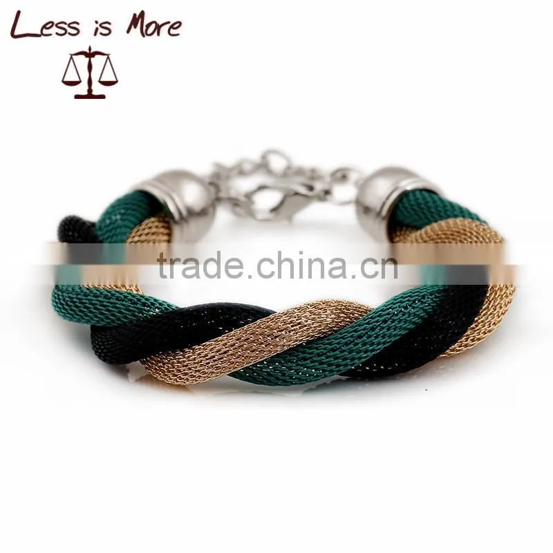 High end handmade fashion charm cross bracelet