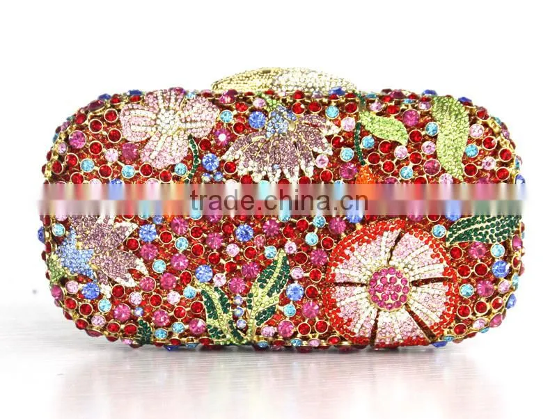 Leather handbag ladies clutch bag women evening bags handmade leather bag