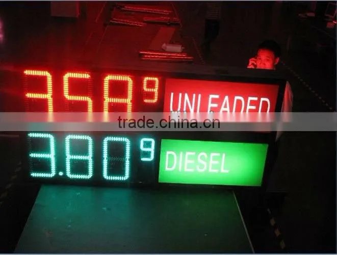 Gas Station LED Gas Price Digital Sign