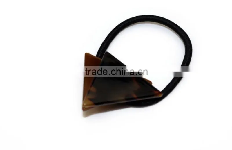 Child acetate plastic hair hair beam geometry hair elastic rubber band