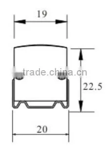 Aluminum profile for LED Strips DMX512 Control IP68 Waterproof aluminium profile