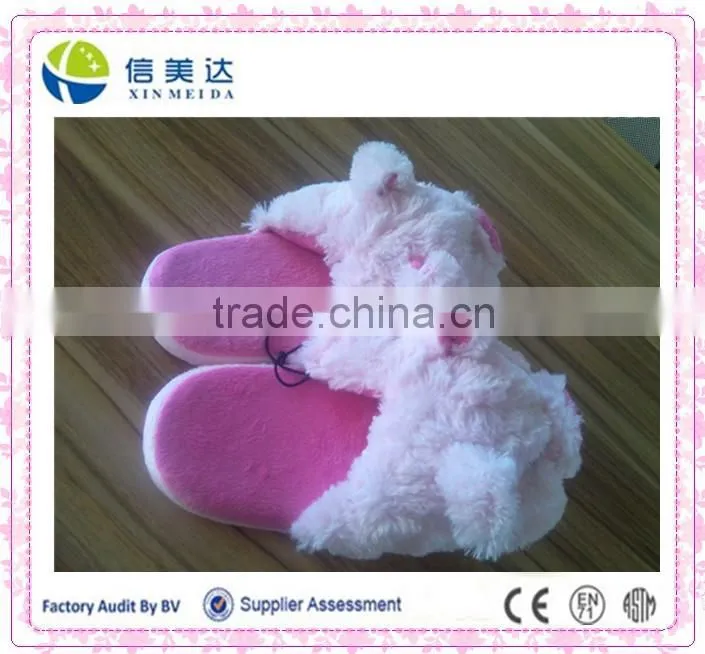 Soft ping pig animal shaped room shoes
