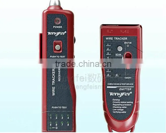 made in china factory price Telephone Tracer/ Network BNC RJ45 Cable Tester Tracker Electric Wire Finder china