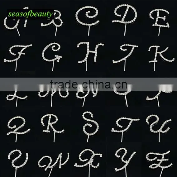 Manufacturer Wholesale Rhinestone Cake Topper ,Specialized wedding cake toppers