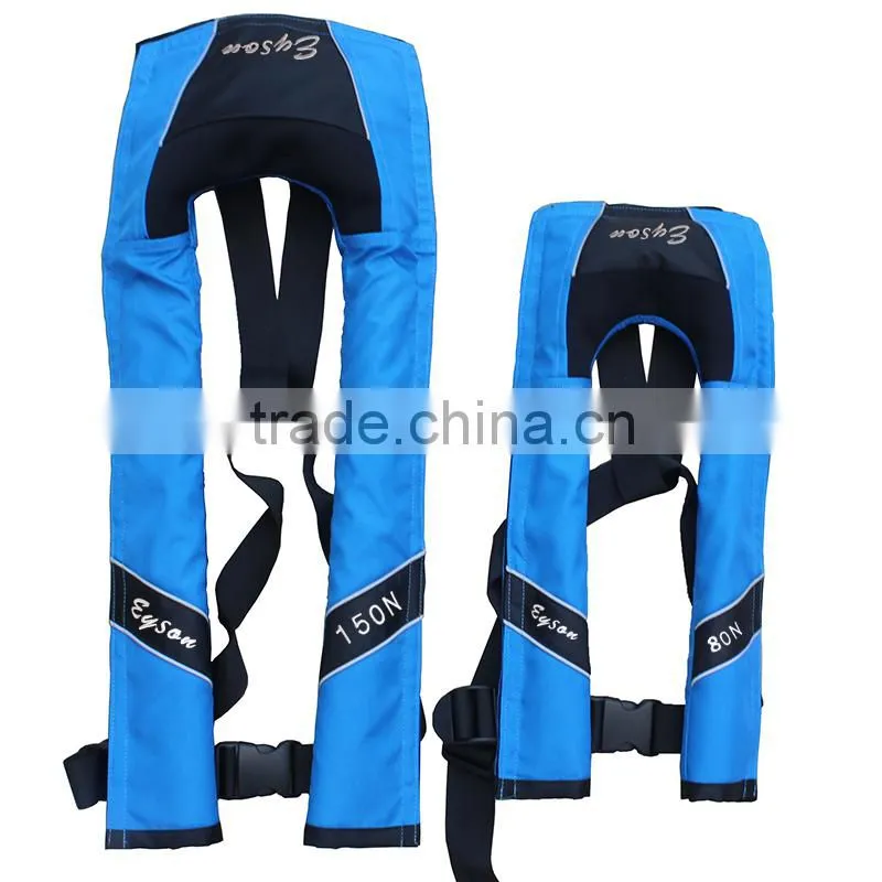 2015 fashional custom neoprene adult&kids inflatable life jacket