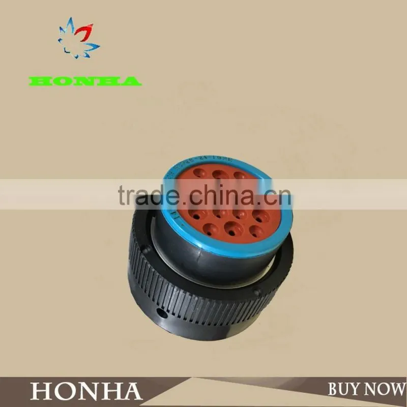 HDP26-24-19SE DEUTSCH PA66 black auto 19 Pin Waterproof Connector,sealed electrical connector, auto wire harness connectors