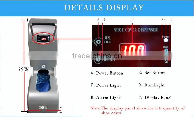2016 New style smart shoe cover dispenser machine