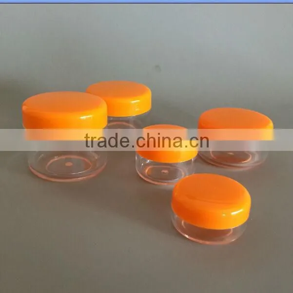 empty cosmetic jars / round jars