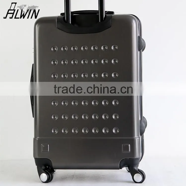 The newest colorful fashion hard case ABS/PC trolley luggage set