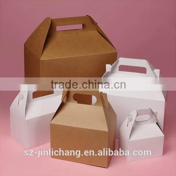 unique pretty small mail paper kraft corrugated box