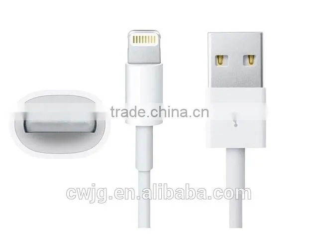 China wholesale usb data cable for iphone 5/6 charging cable, mfi cable connector