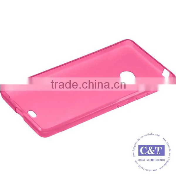 C&T New product tpu cover silicone transparent back case for microsoft nokia lumia 550
