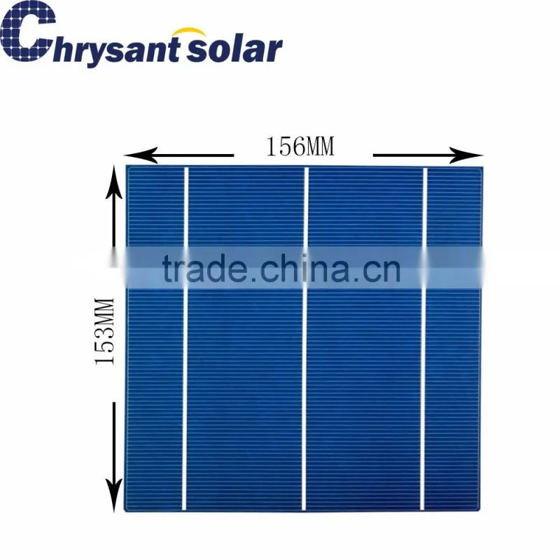 18% Efficiency Customized Polycrystalline Solar Cells Bestseller in India