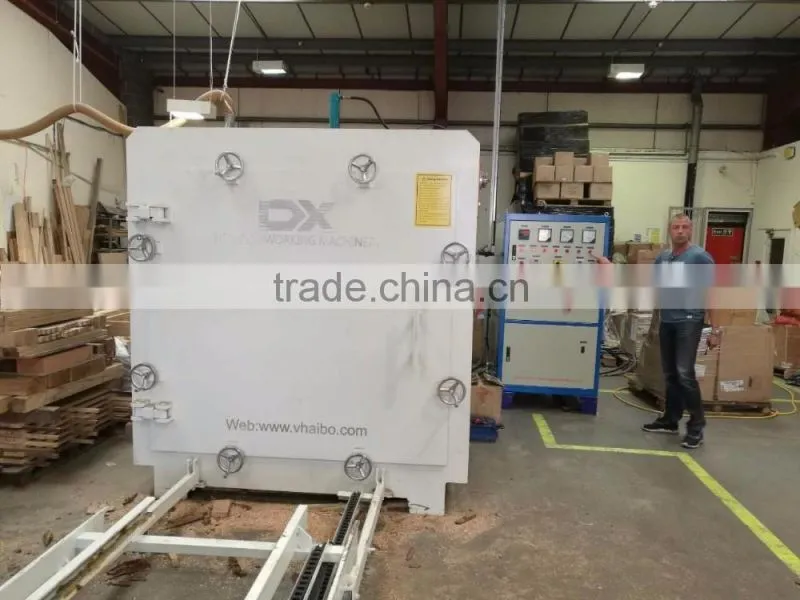Machinery for drying wood/veneer, HF vacuum wood drying machinery