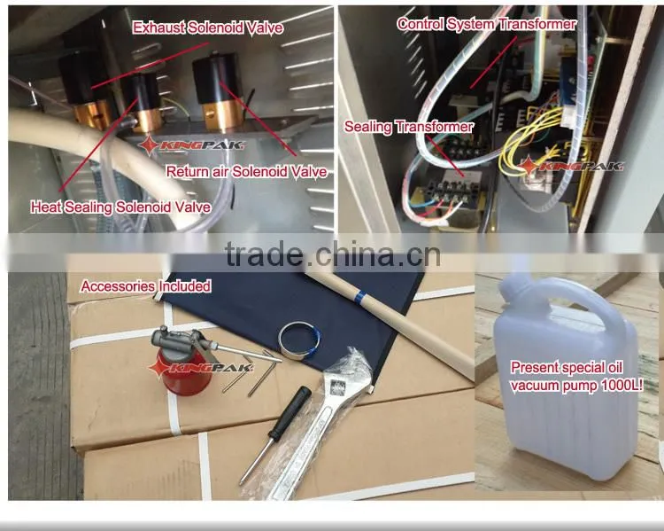 DZ500/2SBII Double Chamber Meat And Chicken Vacuum Packing Machine
