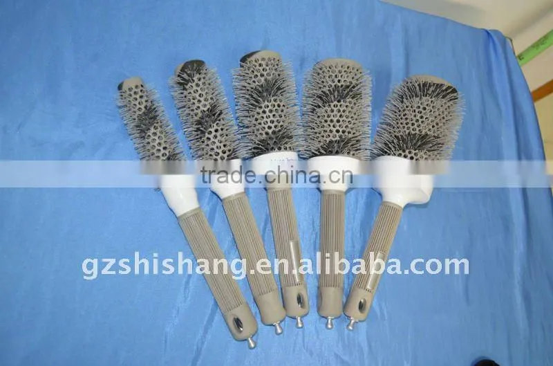 Professional Hairdresser Vent Round ceramic Hair Brush set