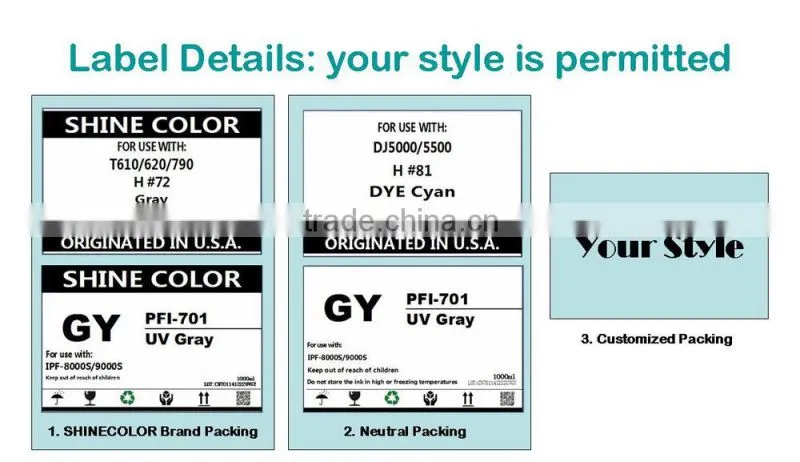 bulk compatible Pigment Dye ink for Canon tank cartridges PFI706, PFI-706, PFI 706 use with IPF8400 IPF8400s IPF8400SE IPF9400