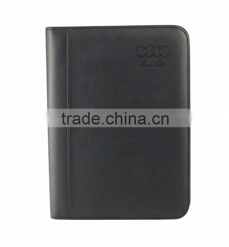 new 2014 A4 A5 men Leather portfolio