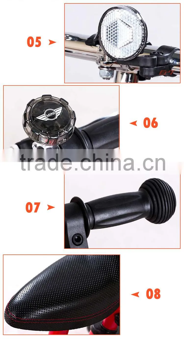 Hot selling kids 12 inch licensed bike with handle for sale