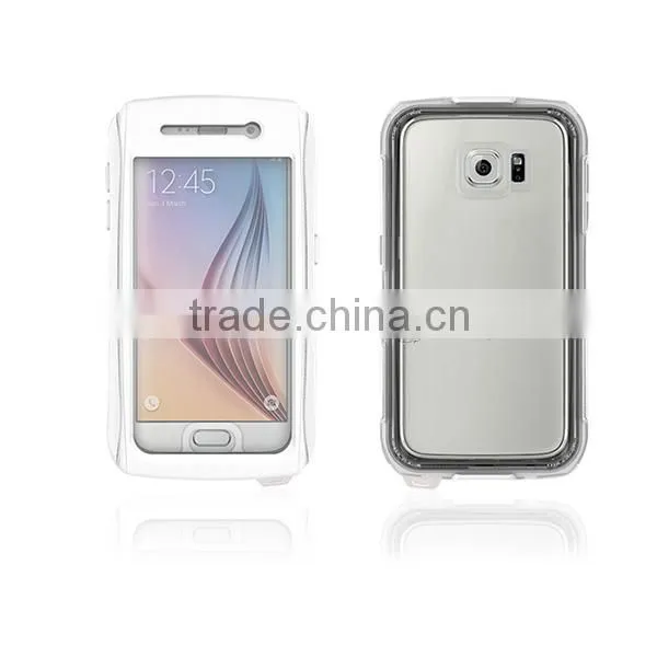 IPX68 Waterproof Phone Case for Samsung Galaxy S6 S6 Edge With Button