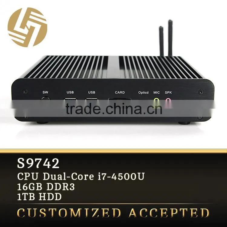 I7 Dual core 2 ethernet cheap mini desktop pc high confugeration wifi modem